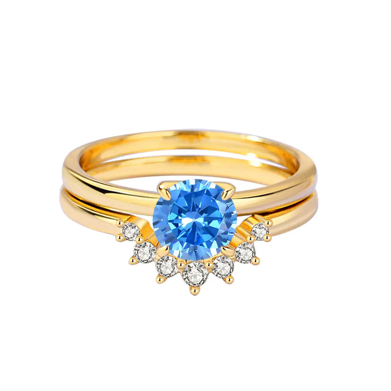 Elegant Moissanite Ring in 925 Sterling Silver – Adjustable & Diamond-Like Sparkle